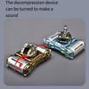 Tank Fingertip Gyro Spinner Mechanical Rotating Gyro Decompression Toys EDC Fidget Spinner Stress Relief Toy Gifts For Kids
