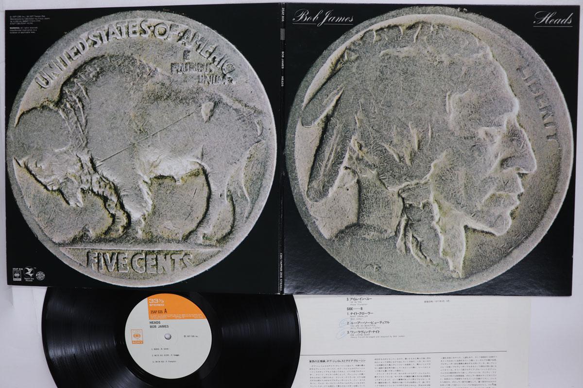 Виниловая пластинка BOB JAMES  Heads 25AP835 CBS SONY 1977 Япония Джаз Б/у