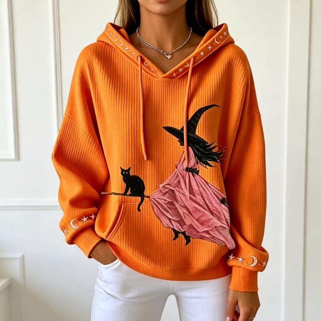 Women's Fashion 3/4 Sleeve High Neck Zip-Up Loose Fit Blouse Top for Everyday Wear