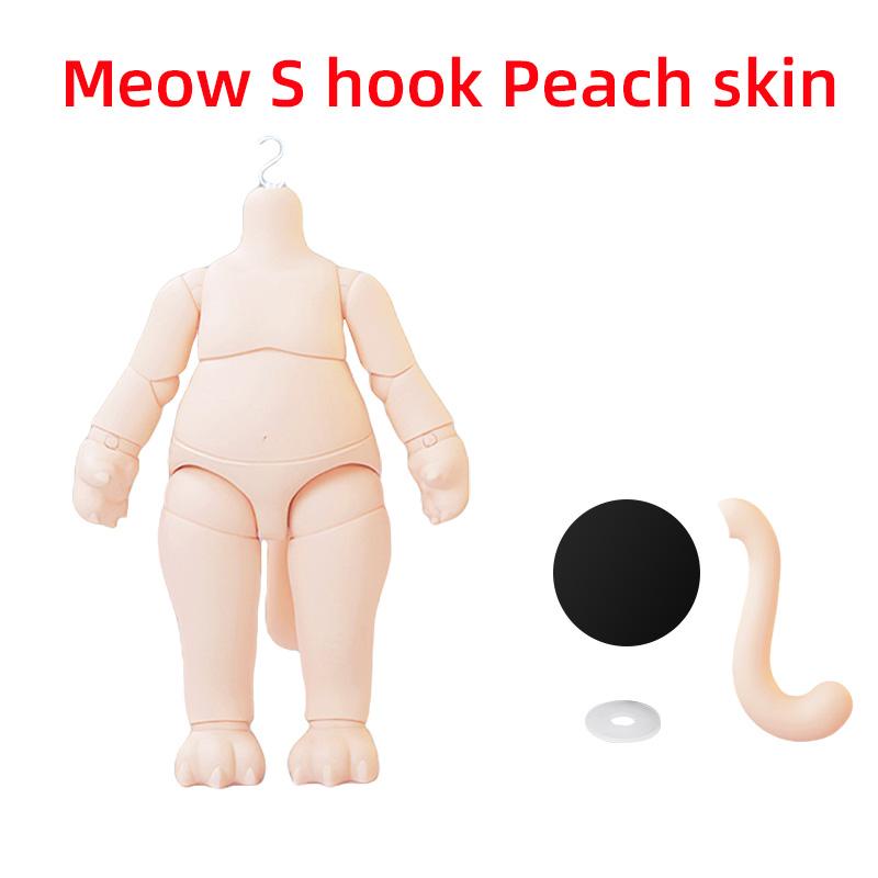 YmY big pear Doll body small 1/6 size S-hook for BJD ob joint Doll Movable body Big Head doll accessories