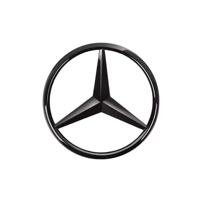 GLC GLB 1 szt. 52mm 57mm Naklejka z emblematem na kierownicę samochodu Dla Mercedes Benz W204 W205 W212 W213 W221 W177 W246 GLA GLC CLA