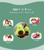 30-60cm Avocado Plush Toy Doll Children's Sleeping Pillow Large Doll Holiday Gift Kawaii Creative Fruit Rag Doll Cushion