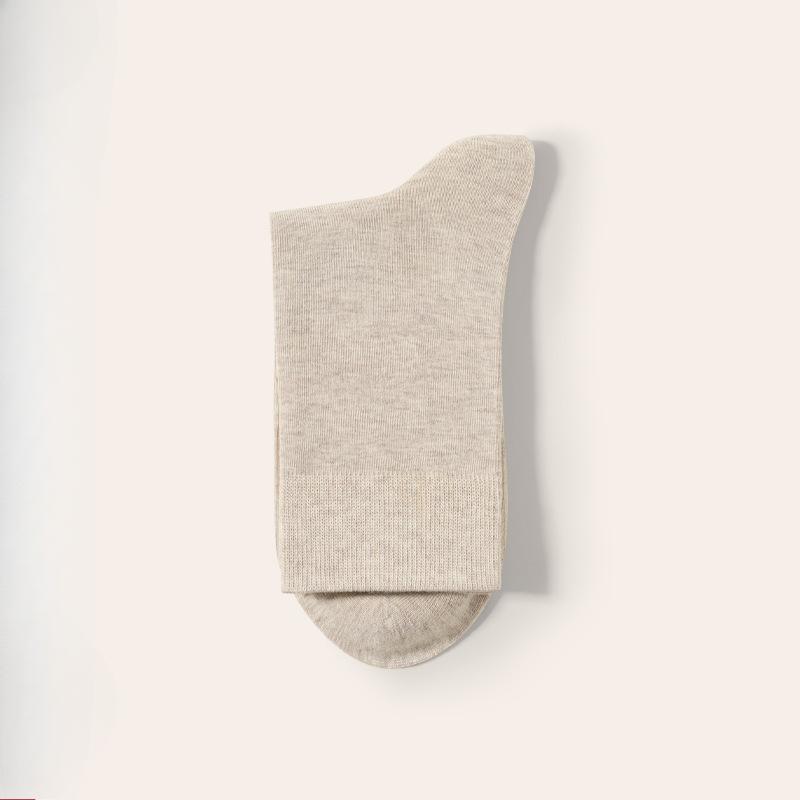 Men In Autumn and Winter Warm Cotton Deodorant Wicker Tube Cotton Socks