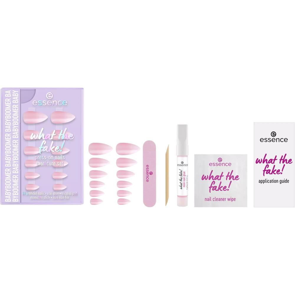 Essence Manicure Kit What the Fake! Press-On Nails -