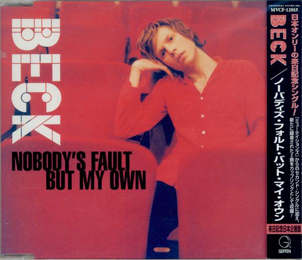 

CD BECK - Nobody s Fault But My Own MVCF12015 Geffen Records 1999 Japan Obi Rock