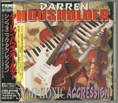 

CD DARREN HOUSHOLDER Symphonic Aggression APCY8300 FAR EAST METAL 1995 Japan ObiMetal Used