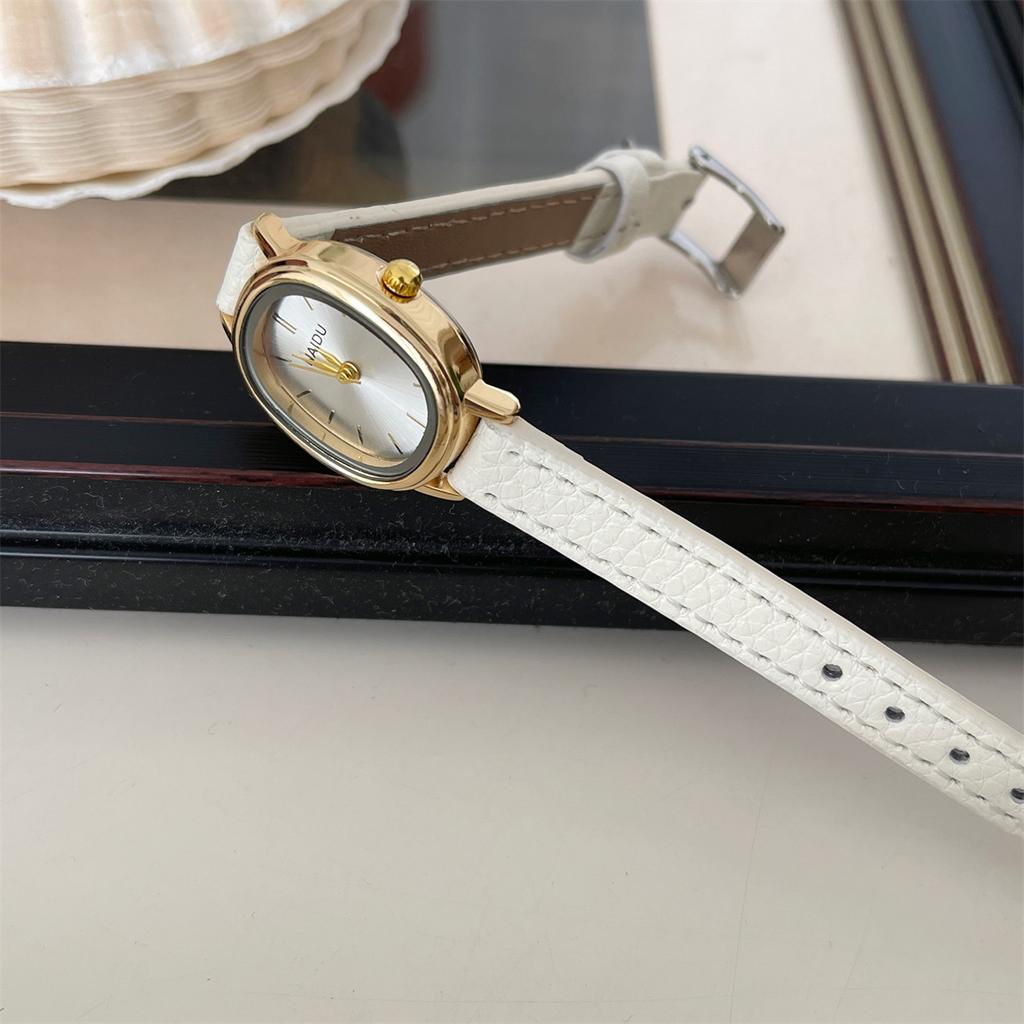 Watch Fashion Exquisite Women'S Belt Fashion Simple Oval High-End Women'S Watch
