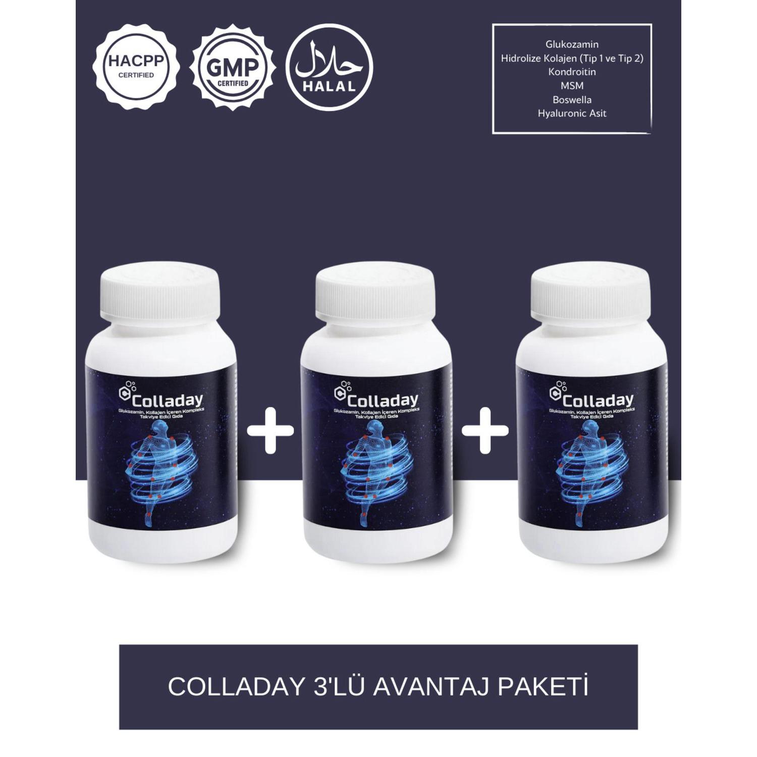 

Collagen - Collagen (type 1 - Type 2) And Glucosamine Releasing Food - 90 Tablet