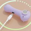 Electric Nail Grinder Baby Nail File Set Safe Nail Trimmer with 6 Grinding Head Replacement Pads USB Rechargeable Nail Clipper