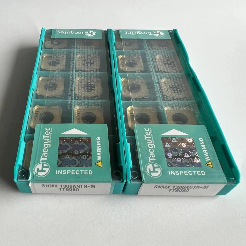 TaeguTec / SNMX1306ANTN-M TT6080 /Original Genuine CNC Alloy Blade 10 PCS