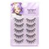 Sanzhicai M52 Fox Series Black Stalk Upper Eyelashes for Men's Ancient Style and Shota Cosplay