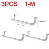 Stainless Steel Towel Rack Kitchen Towel Holder Sink Accessories Bathroom Towel Holder Under Sink Organizer SNJ004
