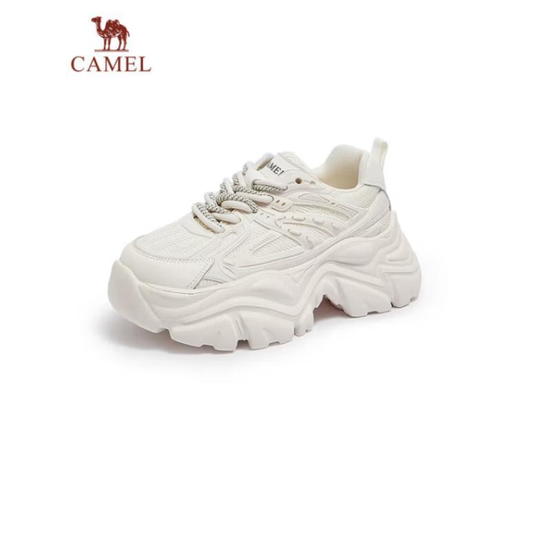 Camel Women's Platform Chunky Dad Sneakers