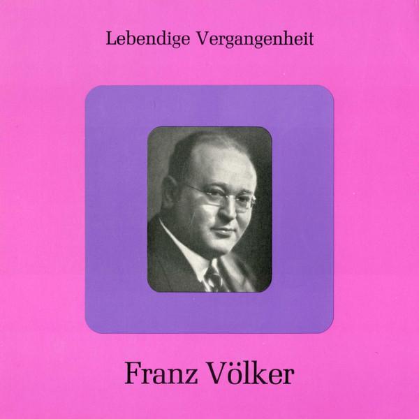 

LP Record FRANZ VLKER Lebendige Vergangenheit Franz Vl LV78 Lebendige Verga Austria Classical Used