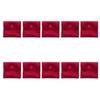 Soft Velvety Jewelry Storage Pouches, 10 Separate Snap-Button Bags for Sorting, Travel Carrying, and Gift Presentation