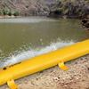 Flood Barrier, 12 Ft Length X 12 In Height Sandbag Alternative, Water Barrier for Flooding with Great Waterproof Effect, Reusable PVC Water Diversion