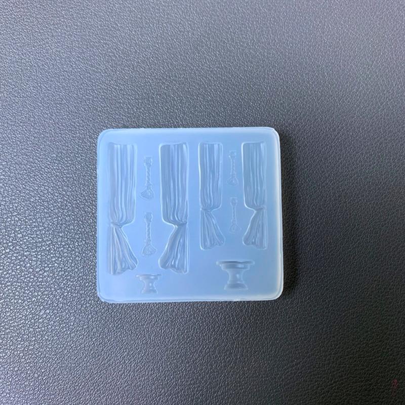Flexible Silicone Molds Garden Accessories Shaped Epoxy Resin Mold Ornament Pendant Mould Practical Jewelry Making Tool