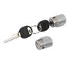 Pair of Front Door Lock Cylinder with 2 Keys Metal Easy Installation Replacement for C2500 C3500