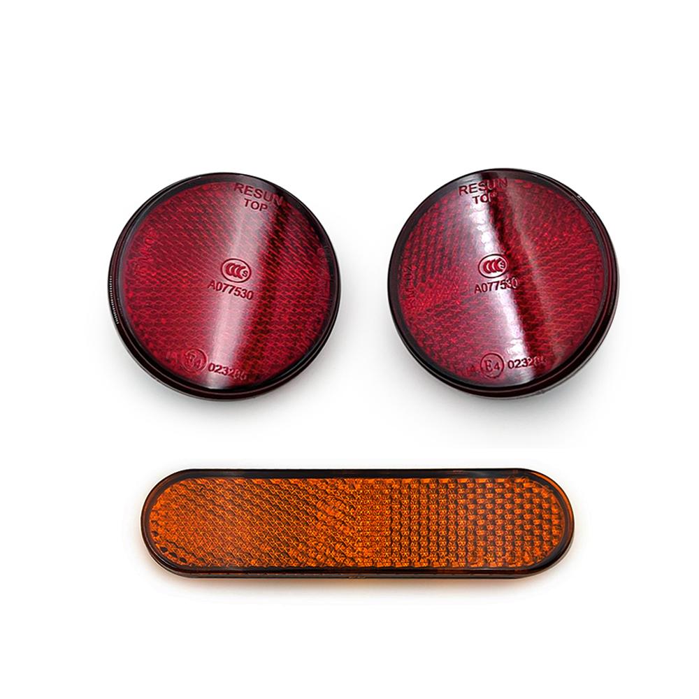 Reflector Vehicle Reflective Warning Parts Side Mark Rear Tail Signal For Vespa Sprint Primavera 150