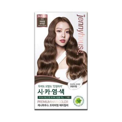 Krem koloryzujący do włosów Premium – Naturalny brąz (6NB)