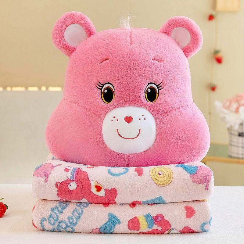 Adorable Animal Plush Bear Hand Warmer With Soft Blanket And Supportive Pillow Design