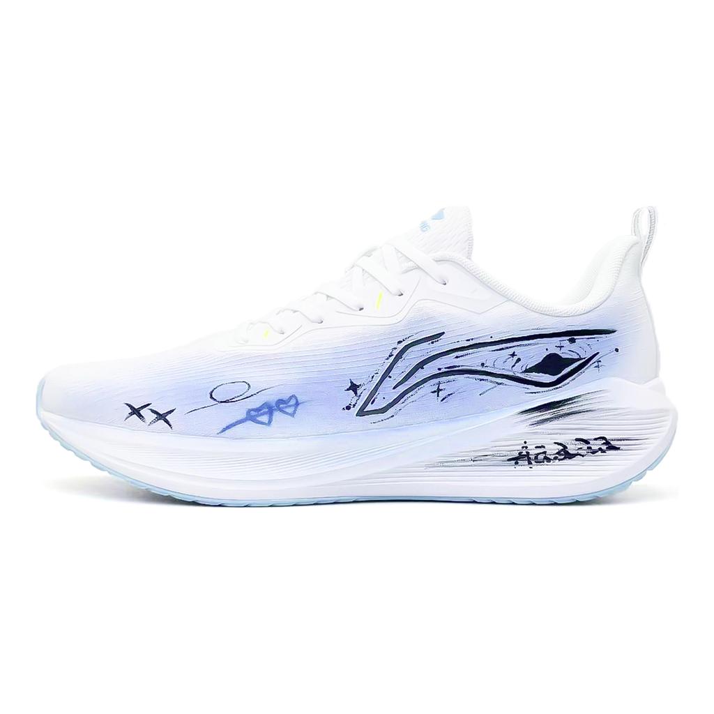 Li Ning Wuyue Cushioning Coverage Slip Resistant Low Top Casual Physical Fitness Test & Exam City Commuting ARST003-1(Team1532-)