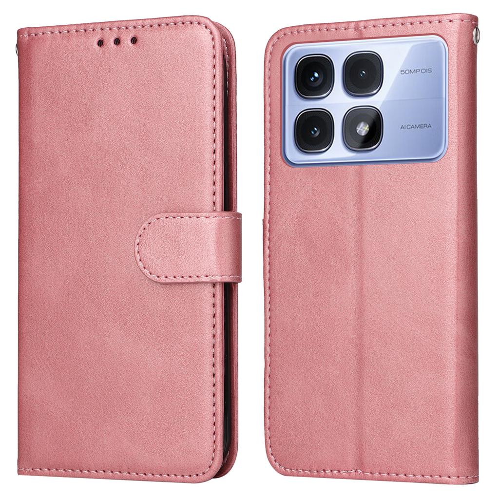 For Xiaomi Redmi K70 Ultra Case PU Leather Phone Cover with Cash/Card Slots