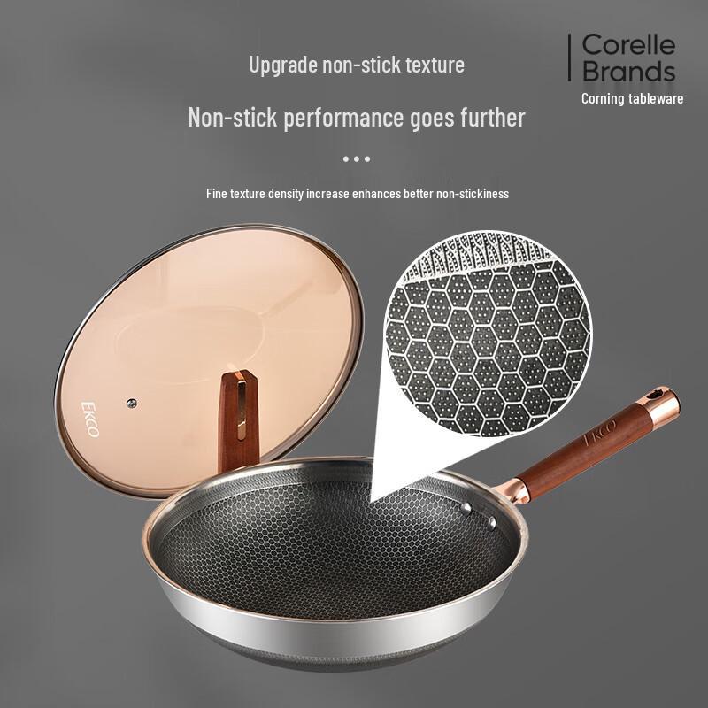 VISIONS Corning EKCO Kanglaite 316L Wok