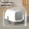 Extra-Large Enclosed Cat Litter Box: Odor & Splash-Proof, Dual-Use Design