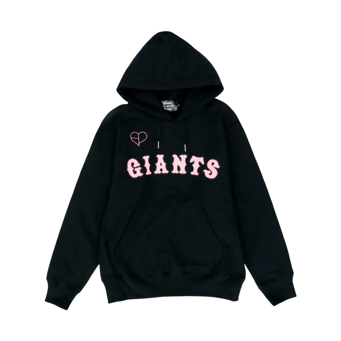 Blackpink x Yomiuri Giants Logo Hoodie Black ONE SIZE