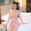 Sexy Women Fishnet Babydoll Lingerie Mini Dress Underwear Intimate Nightwear