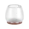 16Pcs Transparent PVC Table Chair Furniture Leg Non Slip Foot Cap Cups Cover Floor Protector