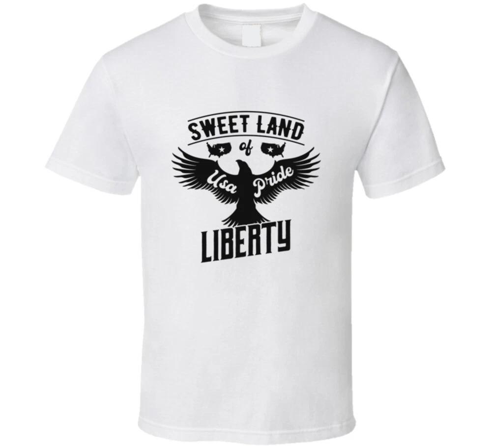 Sweet Land Of Liberty Usa Pride Patriotic Gift T Shirt S