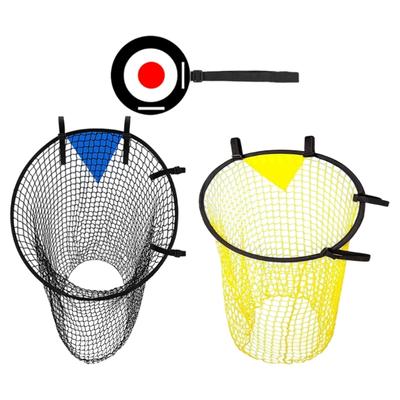 Soccer Goal Net With Elastic Straps Football Training Targets Net for Football Shootings Accuracy Practice