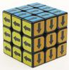 Zcube Arrow Direction Educational 3x3 Magic Cube for Kids - Pure Black Background, Smooth Operation