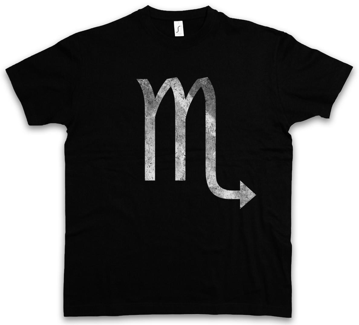 ZODIAC SIGN SCORPIO T-Shirt Mens Womens Tees Top Star Sign Astrology Horoscope 2XL