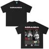 Rapper Miranda Tour NEW Album 2026 Graphics Men Women Harajuku Casual Loose Tshirt Highquality Gothic Punk Tshirts Streetwear