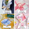 Assorted Colors Gingham Ribbon DIY Crafts Bow Ribbon Variety Pack Gift Wrapping Ribbon  Hair Bows