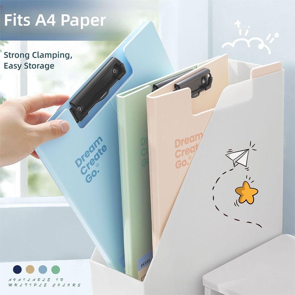 Multifunctional Dual Use A4 File Folder Vertical/Horizontal Use Clipboard Contract Folder Gift