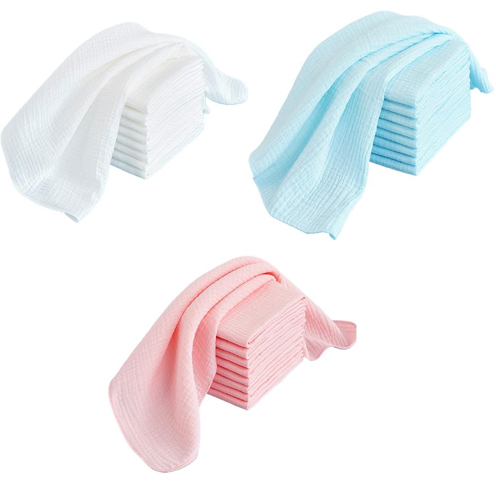 10PCS 100% Gaze Windeln Für Baby Ändern 43x45cm Reusable Schicht Baby