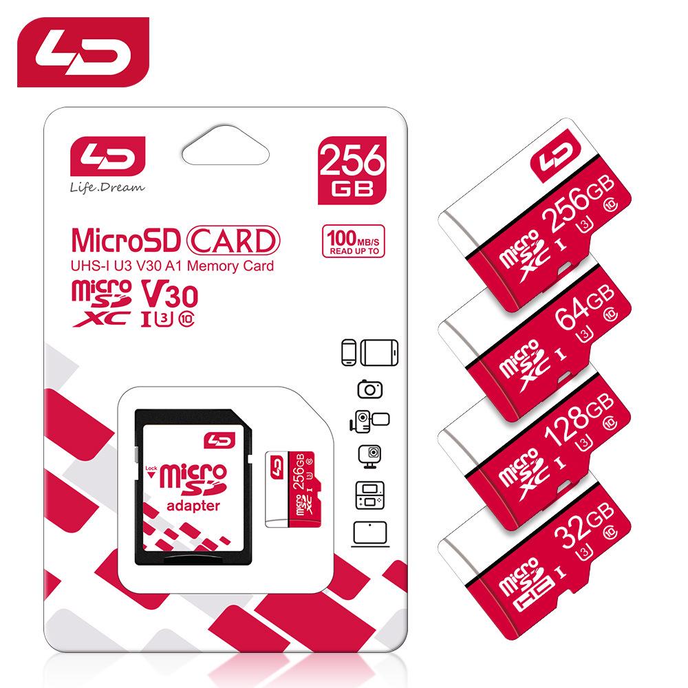 Карта памяти Kodak TF 256G U3 4K HD для видеорегистраторов и мониторинга Multi-Function Card Reader