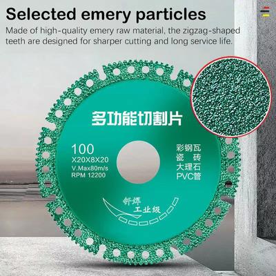 100Mm Ultra-Thin Saw Blade Ceramic Tile Glass Cutting Disc For Angle Grinder Tools Composite Multifunctional Cutting Saw Blade