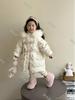 2025 Winter Girls' Long Down Jacket - Thick, Fashionable, and Stylish for Toddlers and Girls