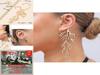 Coral Animal Design Alloy Earrings For Women Trendy Spring 2025