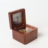 Mini Handmade Beech Wooden & Bamboo Photo Music Box & Ring Jewelry Box Series Photo Frames Custom Picture