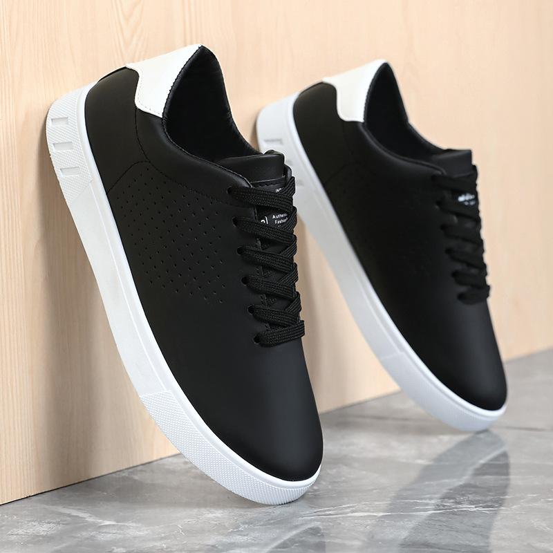 

Мужская обувь новая летняя маленькая белая обувь модная универсальная обувь для доски молодежная повседневная спортивная модная обувь мужская 44 [Default shoe box]