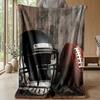 Football Equipment Still Life Theme blanket Lightweight Warm Flannel Blanket Decorative Throw Blanket for Home Decoration