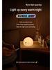 Bo Bao Aurora USB Rechargeable Silicone Night Light with Two-Speed Timer