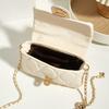 Female Messenger Bag with One Shoulder Diagonal Chain Bag Rhombic Armpit Bag Women's Fashion