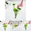 Silk Lotus Realistic Bonsai 7 Head Artificial Flower For Home Decor Interior